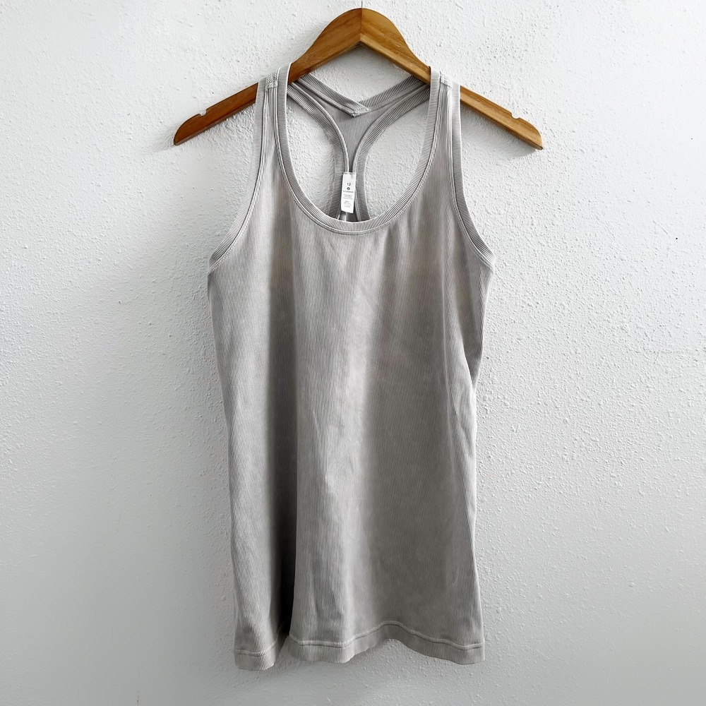 LULULEMON Ribbed Tank Top Size 12